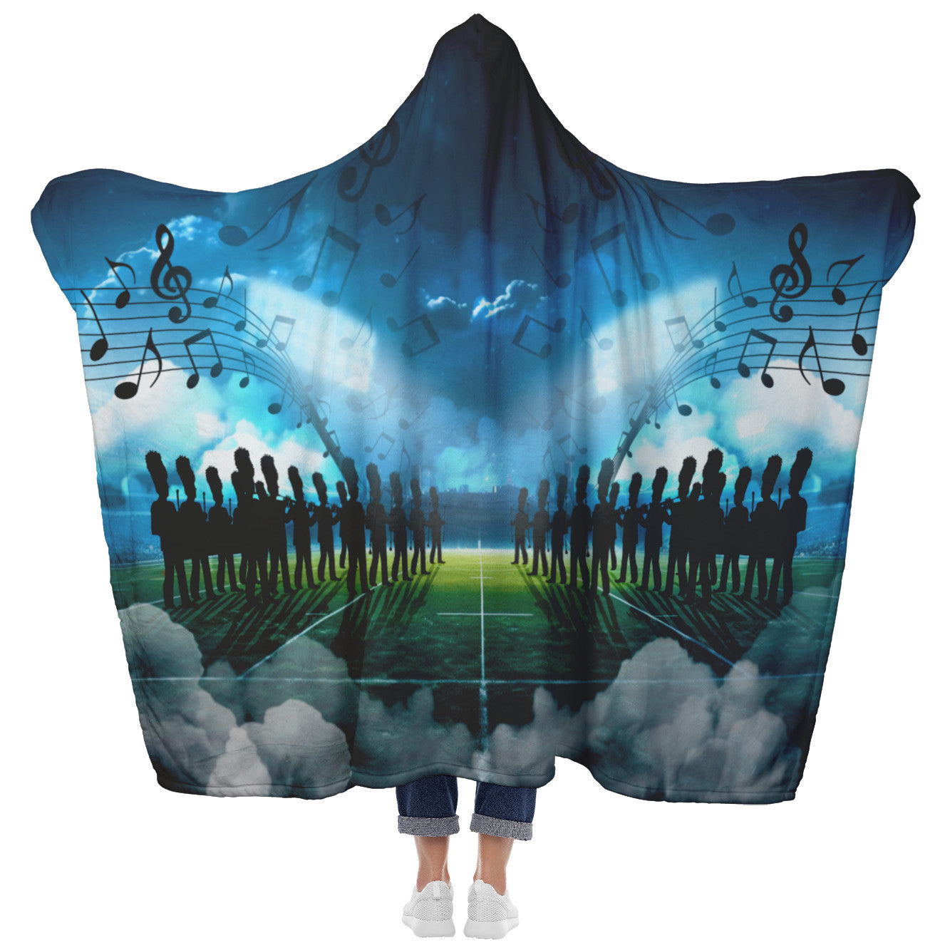 Marching Band Hooded Blanket